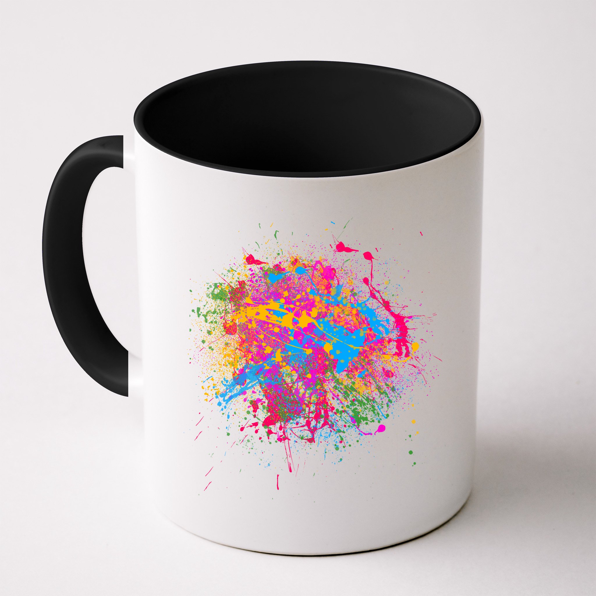 Colorful Artsy Paint Splat Mug