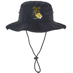 Chucks And Pearls 2024 Kamala Harris For President 47th Legacy Cool Fit Booney Bucket Hat