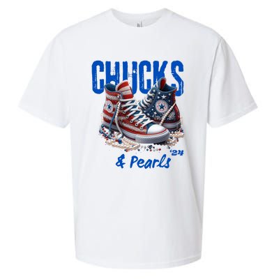 Chucks And Pearls Cute Sueded Cloud Jersey T-Shirt