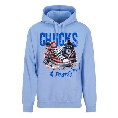 Chucks And Pearls Cute Unisex Surf Hoodie