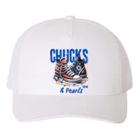 Chucks And Pearls Cute Yupoong Adult 5-Panel Trucker Hat