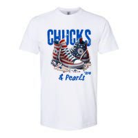 Chucks And Pearls Cute Softstyle CVC T-Shirt