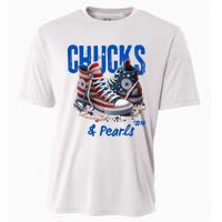 Chucks And Pearls Cute Cooling Performance Crew T-Shirt