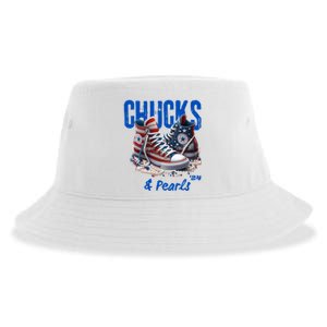 Chucks And Pearls Cute Sustainable Bucket Hat