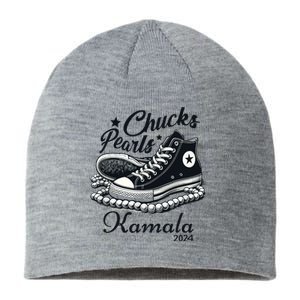 Chucks And Pearls For Women 2024 Kamala Harris Sustainable Beanie