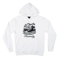 Chucks And Pearls For Women 2024 Kamala Harris Hoodie