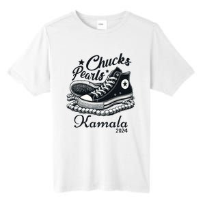 Chucks And Pearls For Women 2024 Kamala Harris Tall Fusion ChromaSoft Performance T-Shirt