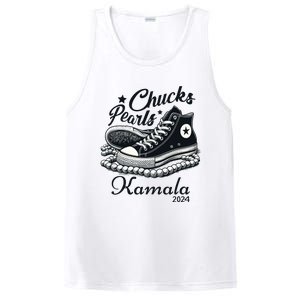 Chucks And Pearls For Women 2024 Kamala Harris PosiCharge Competitor Tank