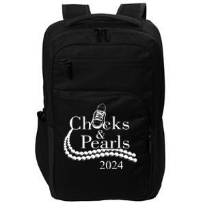 Chucks And Pearls 2024 Women Gifts Impact Tech Backpack