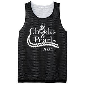 Chucks And Pearls 2024 Women Gifts Mesh Reversible Basketball Jersey Tank