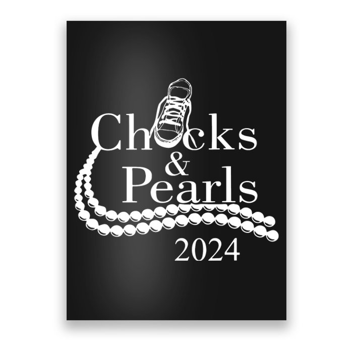 Chucks And Pearls 2024 Women Gifts Poster