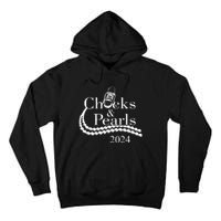 Chucks And Pearls 2024 Women Gifts Tall Hoodie