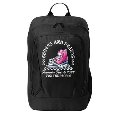 Chucks And Pearls Kamala Harris 2024 President Campaign City Backpack