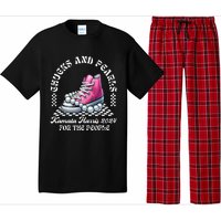 Chucks And Pearls Kamala Harris 2024 President Campaign Pajama Set