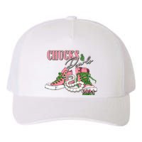 Chucks And Pearls Kamala Harris 2024 Aka Sorority Pink And Green Yupoong Adult 5-Panel Trucker Hat