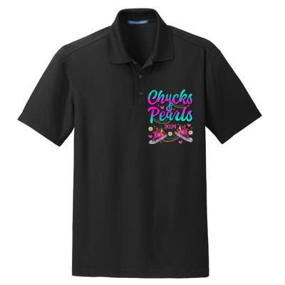 Chucks And Pearls 2024 Dry Zone Grid Polo