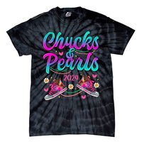 Chucks And Pearls 2024 Tie-Dye T-Shirt