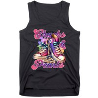 Chucks And Pearls 2024 Funny Kamala Harris 2024 Election Tank Top