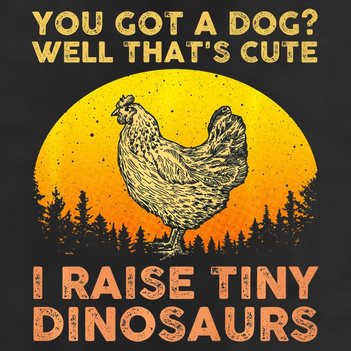 Chicken Art Poultry Chicken Farmer Funny Tiny Dinosaurs Cool Comfort Performance Bucket Hat