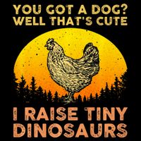 Chicken Art Poultry Chicken Farmer Funny Tiny Dinosaurs Sustainable Bucket Hat