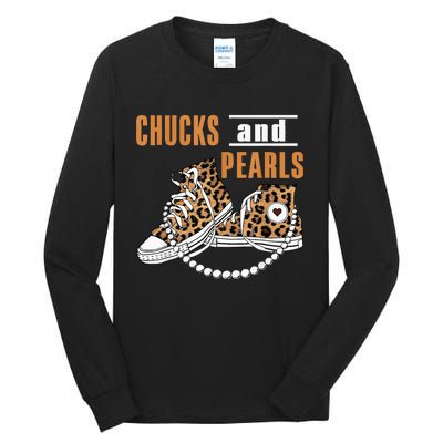 Chucks And Pearls Tall Long Sleeve T-Shirt