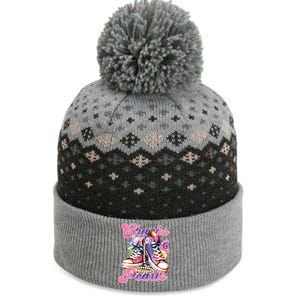 Chucks And Pearls 2024 Funny Kamala Harris 2024 Election The Baniff Cuffed Pom Beanie