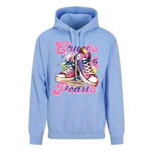 Chucks And Pearls 2024 Funny Kamala Harris 2024 Election Unisex Surf Hoodie