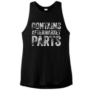 Contains Aftermarket Parts Funny Leg Amputation Prosthesis Ladies PosiCharge Tri-Blend Wicking Tank