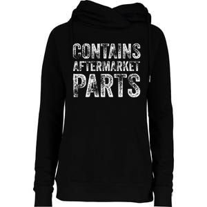 Contains Aftermarket Parts Funny Leg Amputation Prosthesis Womens Funnel Neck Pullover Hood