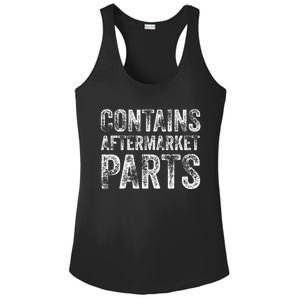 Contains Aftermarket Parts Funny Leg Amputation Prosthesis Ladies PosiCharge Competitor Racerback Tank