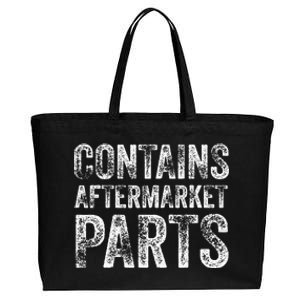 Contains Aftermarket Parts Funny Leg Amputation Prosthesis Cotton Canvas Jumbo Tote