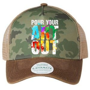 Cool Artist Painter Art Teacher Paint Artists Legacy Tie Dye Trucker Hat