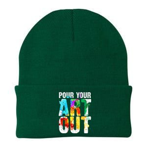 Cool Artist Painter Art Teacher Paint Artists Knit Cap Winter Beanie