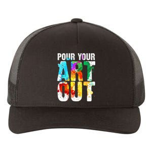 Cool Artist Painter Art Teacher Paint Artists Yupoong Adult 5-Panel Trucker Hat