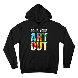 Cool Artist Painter Art Teacher Paint Artists Hoodie