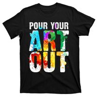 Cool Artist Painter Art Teacher Paint Artists T-Shirt