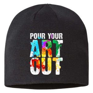 Cool Artist Painter Art Teacher Paint Artists Sustainable Beanie