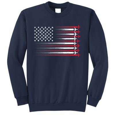 Cute Airplane Pilot Art For Aviation 4th Of July Sweatshirt