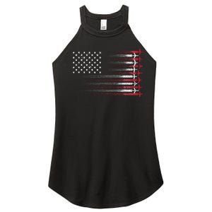 Cute Airplane Pilot Women's Perfect Tri Rocker Tank