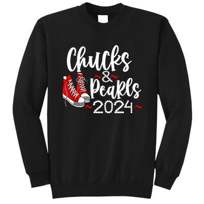 Kamala Harris Chucks Graphic Sweatshirt