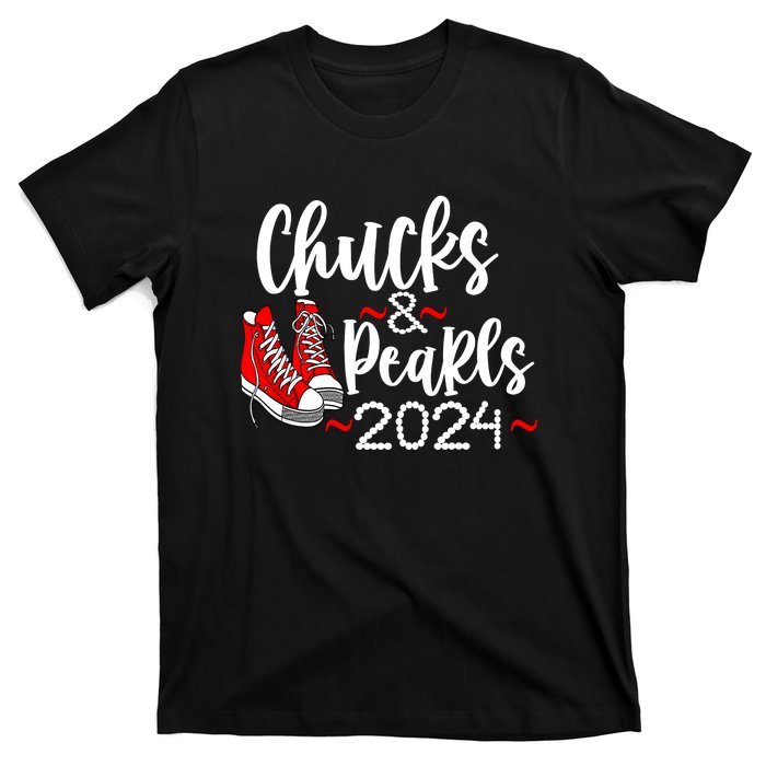 Kamala Harris Chucks Graphic T-Shirt