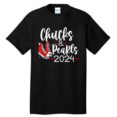 Kamala Harris Chucks Graphic Tall T-Shirt