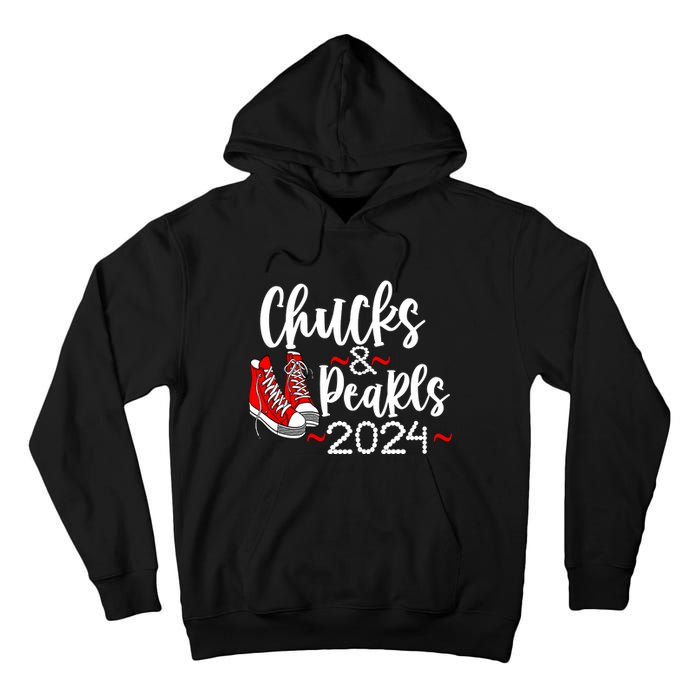 Kamala Harris Chucks Graphic Tall Hoodie