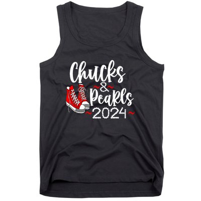 Kamala Harris Chucks Graphic Tank Top