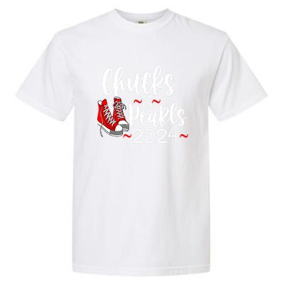 Kamala Harris Chucks Graphic Garment-Dyed Heavyweight T-Shirt