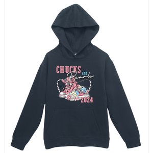 Chucks And Pearls 2024 Im With Her Kamala 2024 Urban Pullover Hoodie