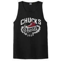 Chucks And Pearls 2024 Kamala For President Elections Merch PosiCharge Competitor Tank