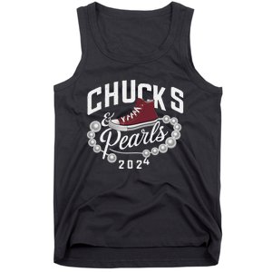 Chucks And Pearls 2024 Kamala For President Elections Merch Tank Top