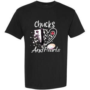 Chucks And Pearls Garment-Dyed Heavyweight T-Shirt