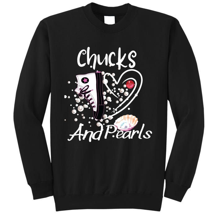 Chucks And Pearls Sweatshirt